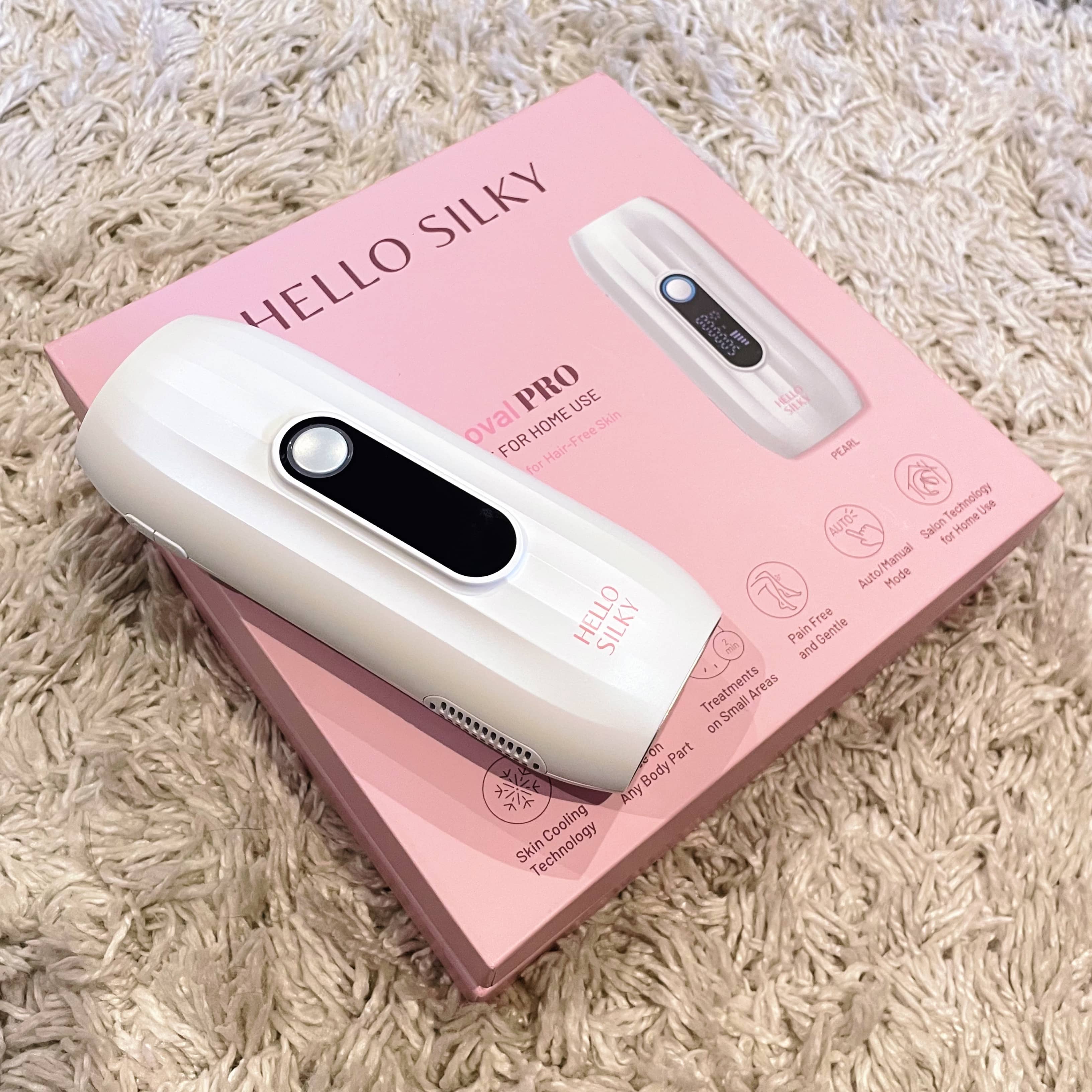 New Laser Hair Remover with eye protection hey Silky Skin shops